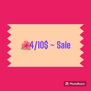 SPRING 🌺 4/10$SALE.